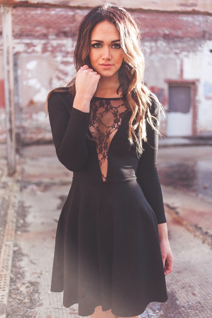 Flirting with danger lace dress $35